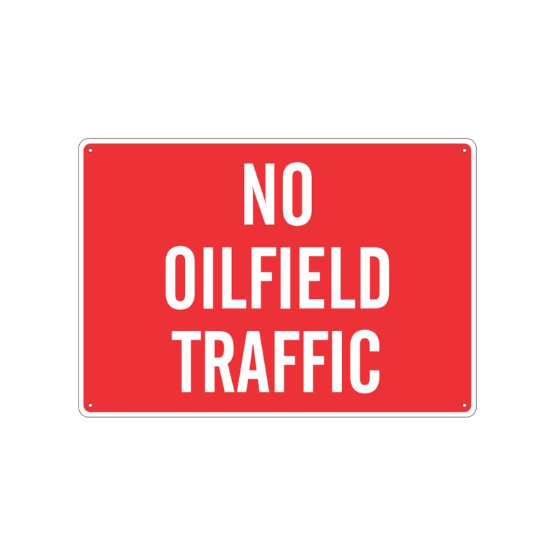 No Oilfield Traffic