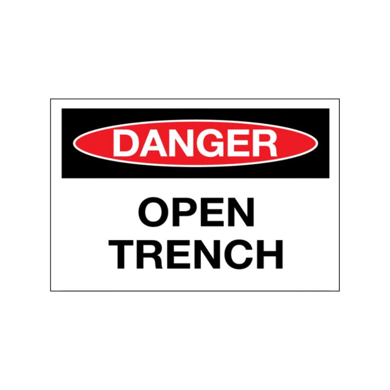 Danger Open Trench