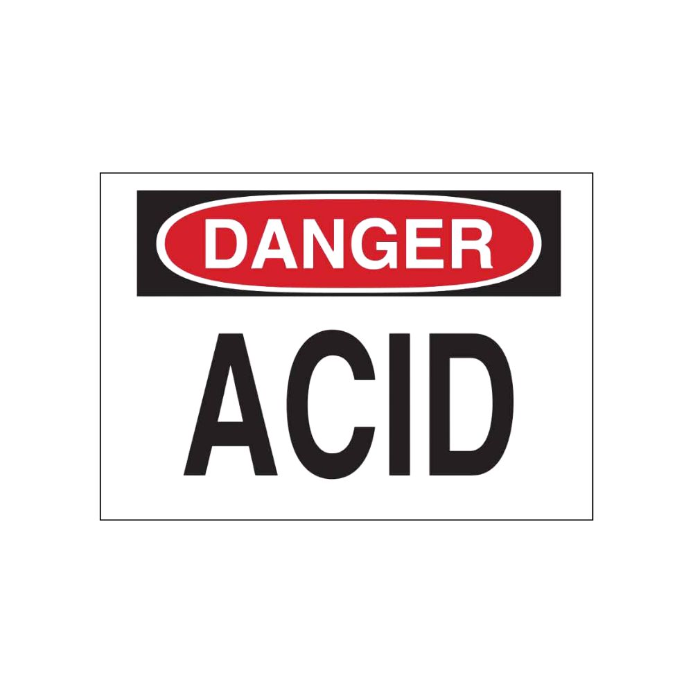 Danger ACID, Color: AV, Size: 7x10