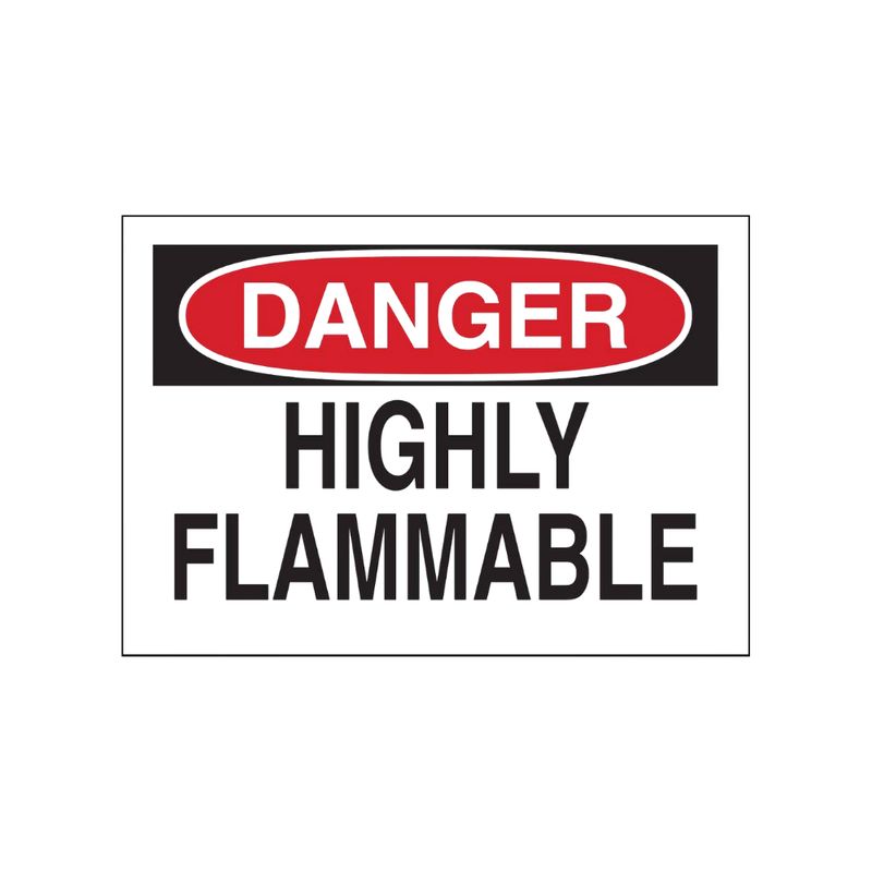 Danger Highly Flammable