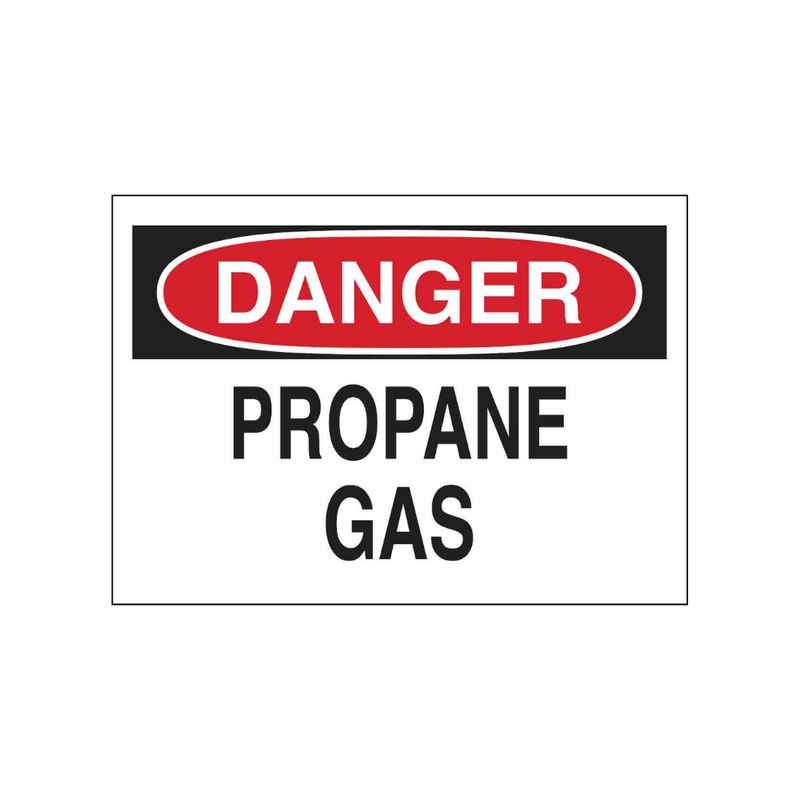Danger Propane Gas