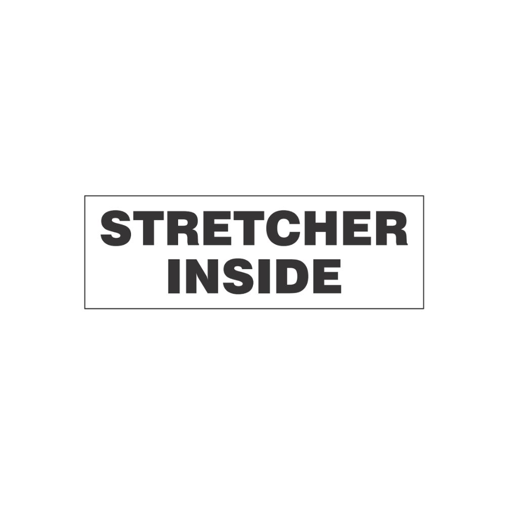 Stretcher Inside, Size: 3x9