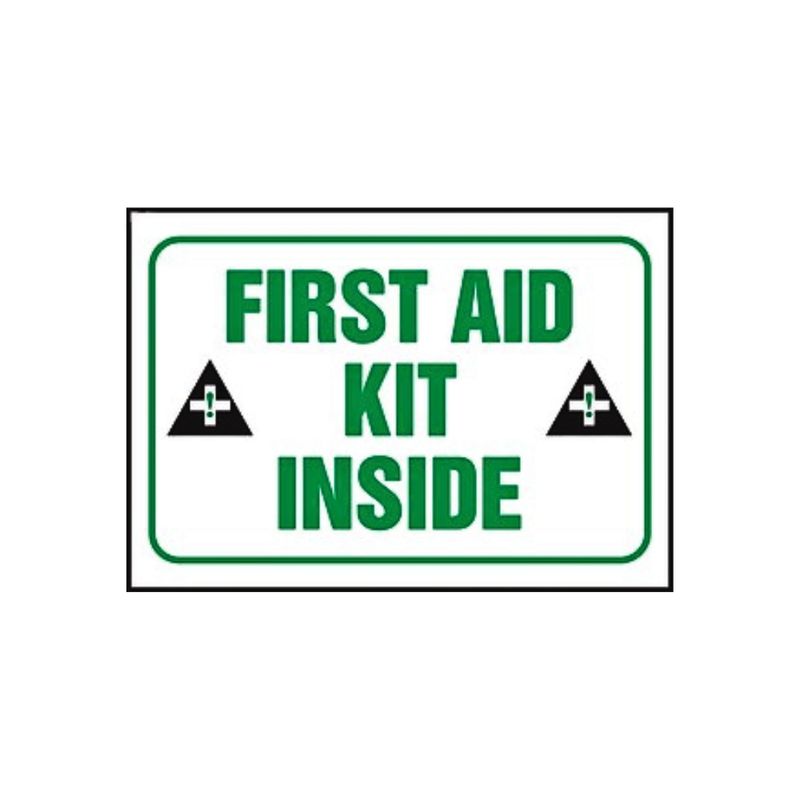 First Aid Kit Inside
