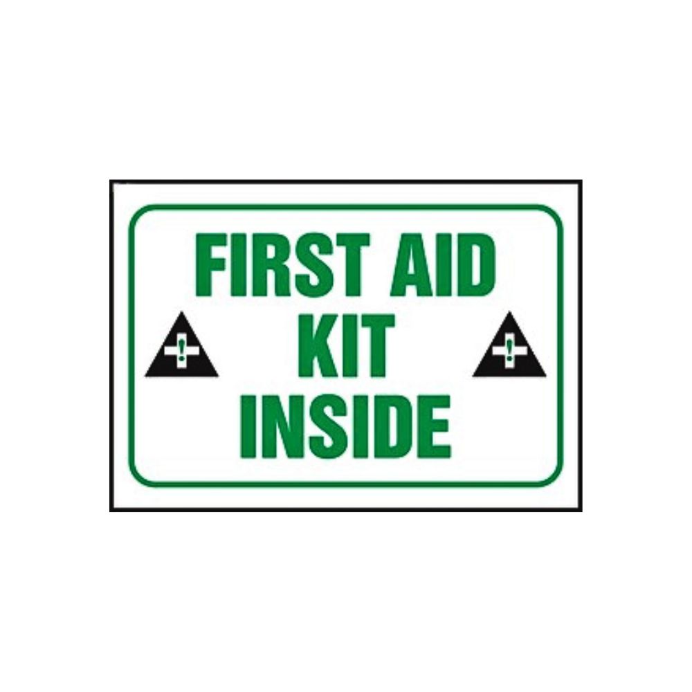 First Aid Kit Inside, Color: AV, Size: 7&quot;X10&quot;