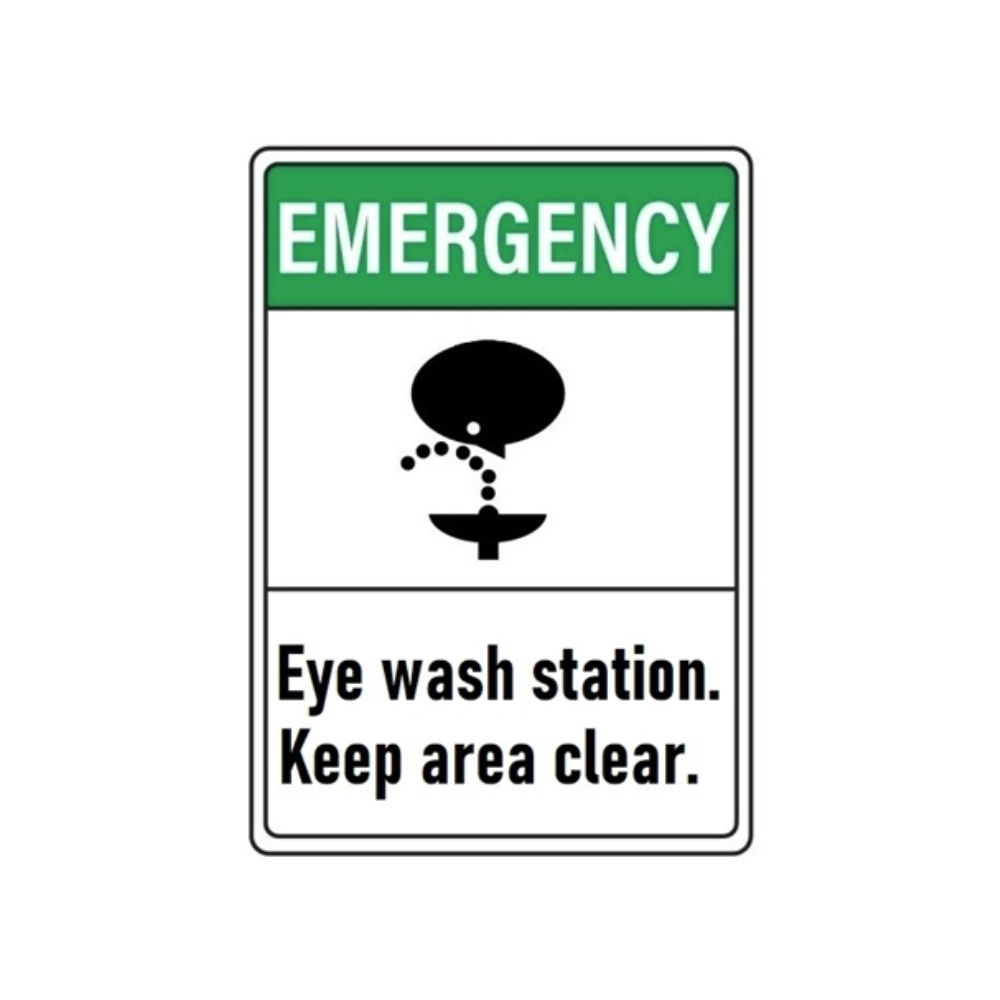 Emergency Eye Wash Station, Color: AV, Size: 7x10