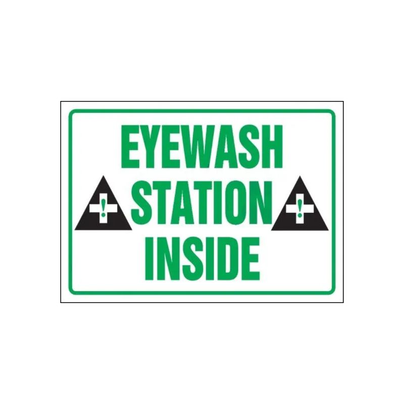 Eye Wash Station Inside