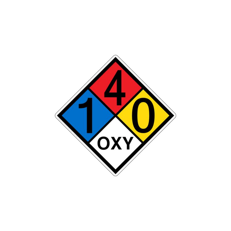 NFPA Diamond Vinyl 140-OXY