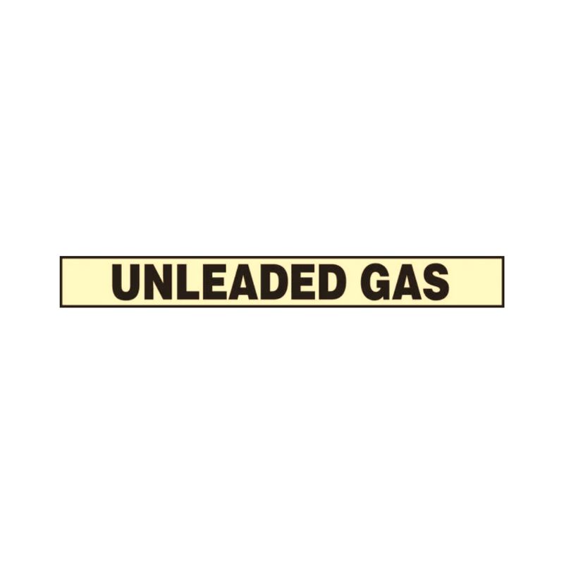 Unleaded Gas - Decal
