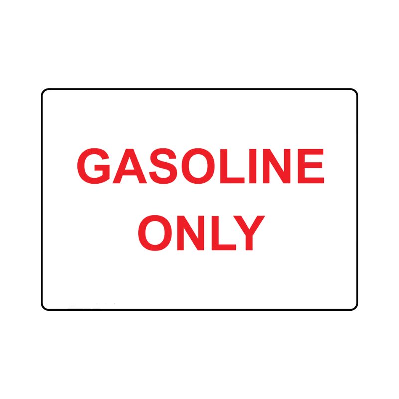 Gasoline Only
