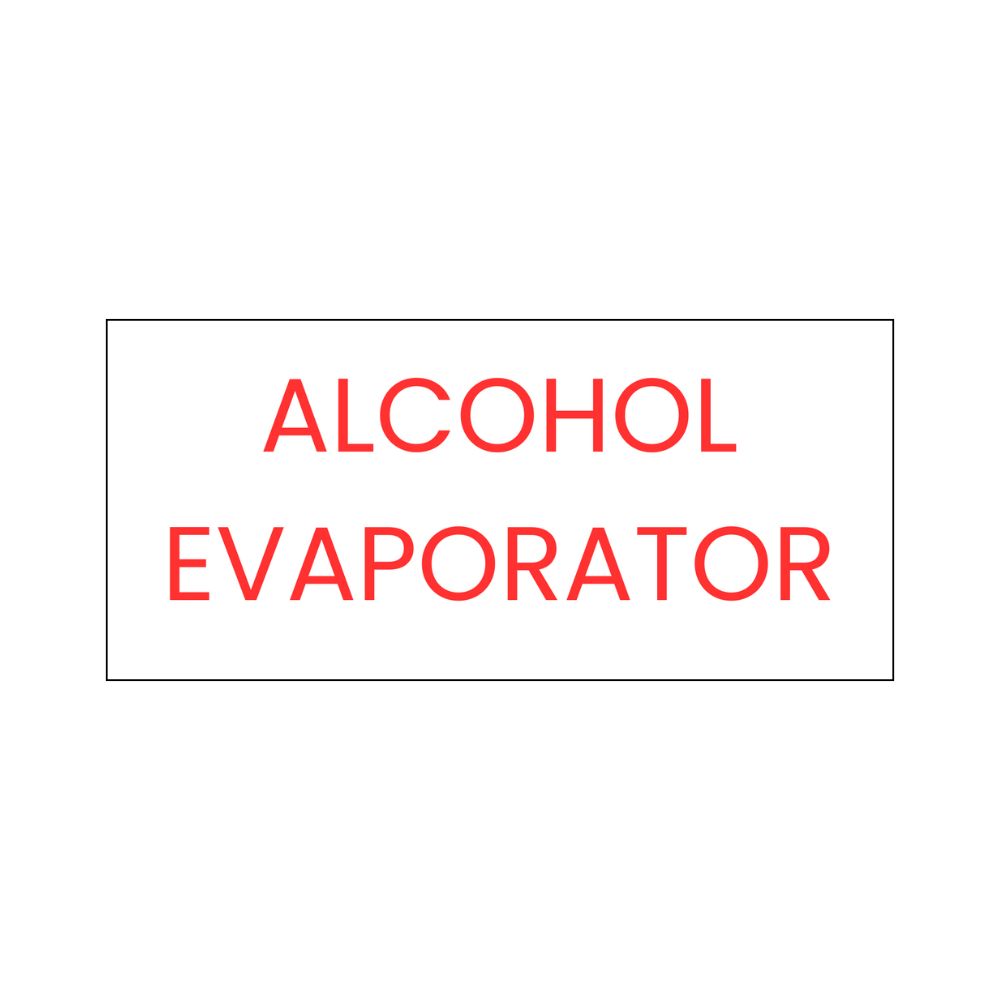Alcohol Evaporator/Opposite Side, Color: AV, Size: 7x10