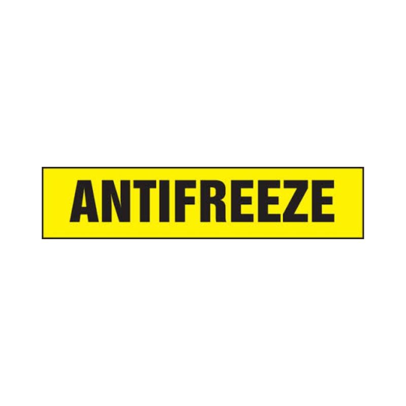 Antifreeze Sign