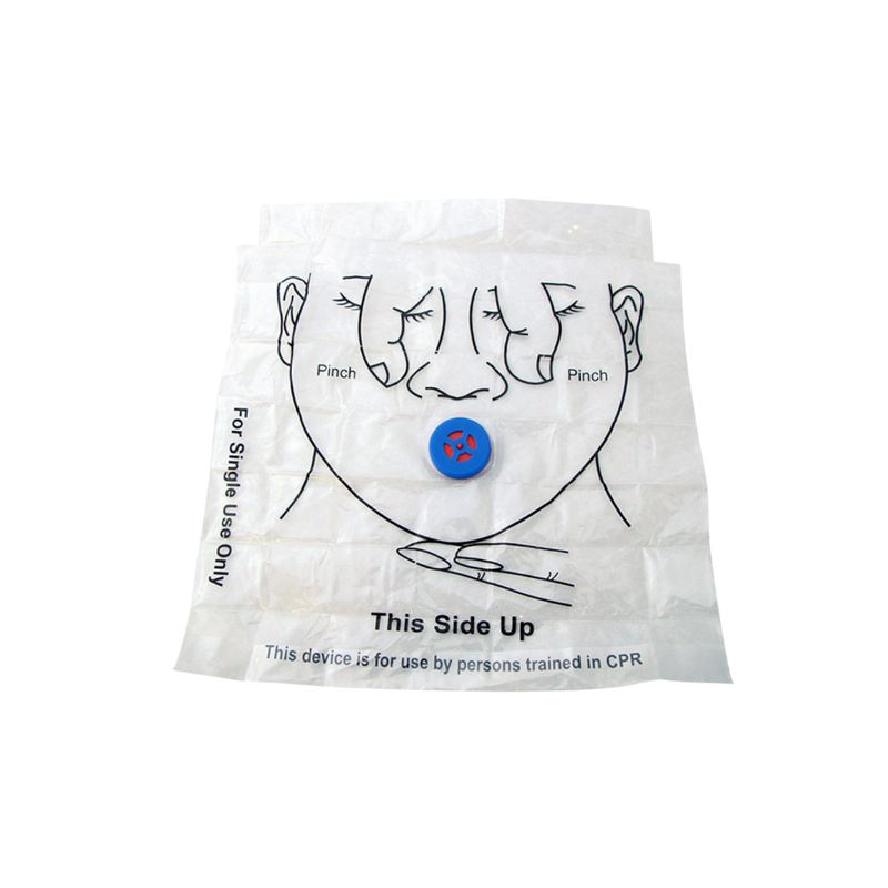 CPR Face Shield with One Way Valve-DC
