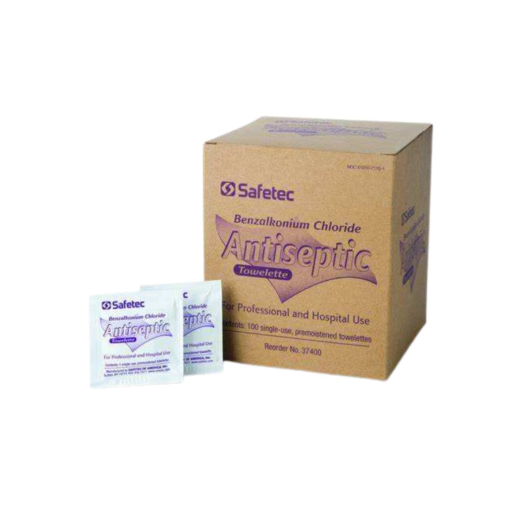 BZK Antiseptic Towelette, Size: Bag:5