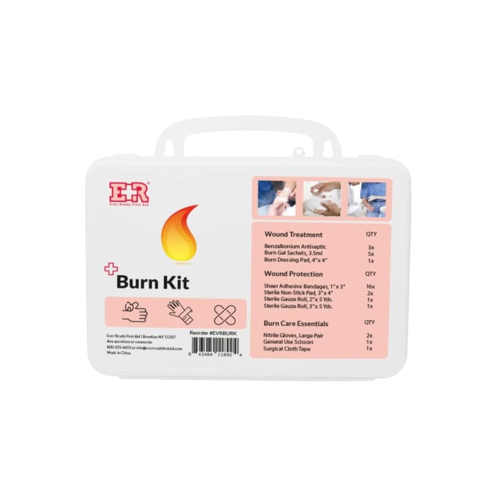 Ever Ready Burn Kit, Color: Red