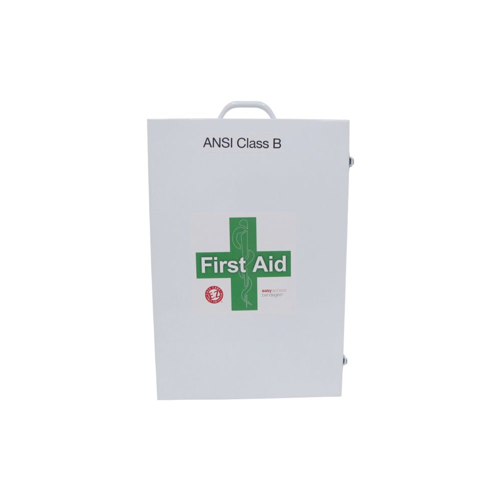 Easy Care 4 Shelf Class B Metal First Aid Station, Size: 4 shelf