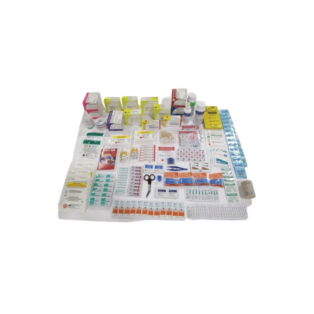 4 Shelf ANSI Class B Station Refill Kit (200 Person), Size: 4 shelf