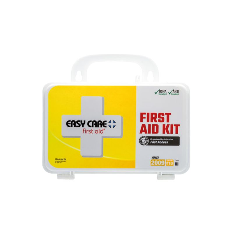 Easy Care ANSI 2009 Metal First Aid Kit - 10 Person