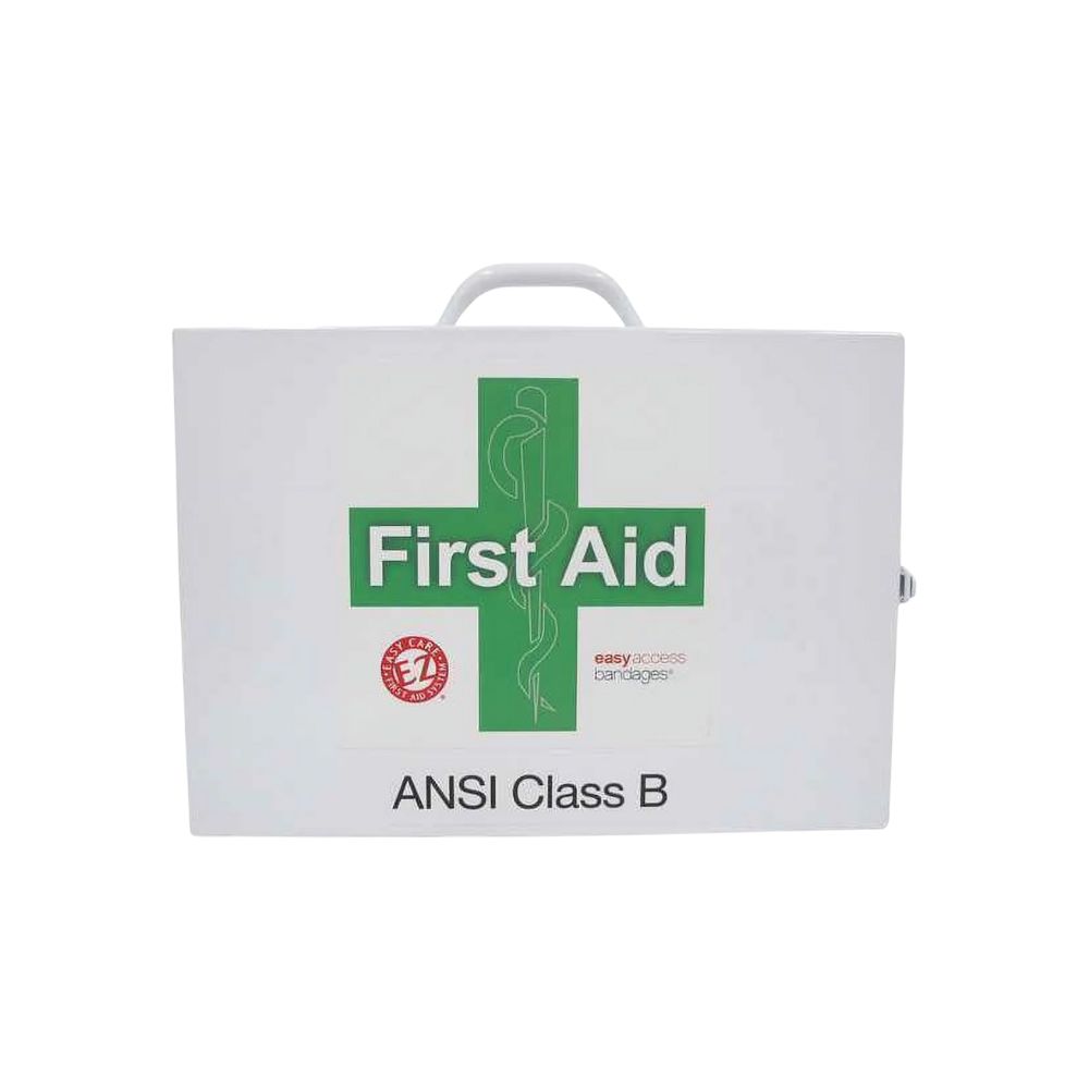 Easy Care 2 Shelf Class B Metal First Aid Kit, Size: 2 shelf