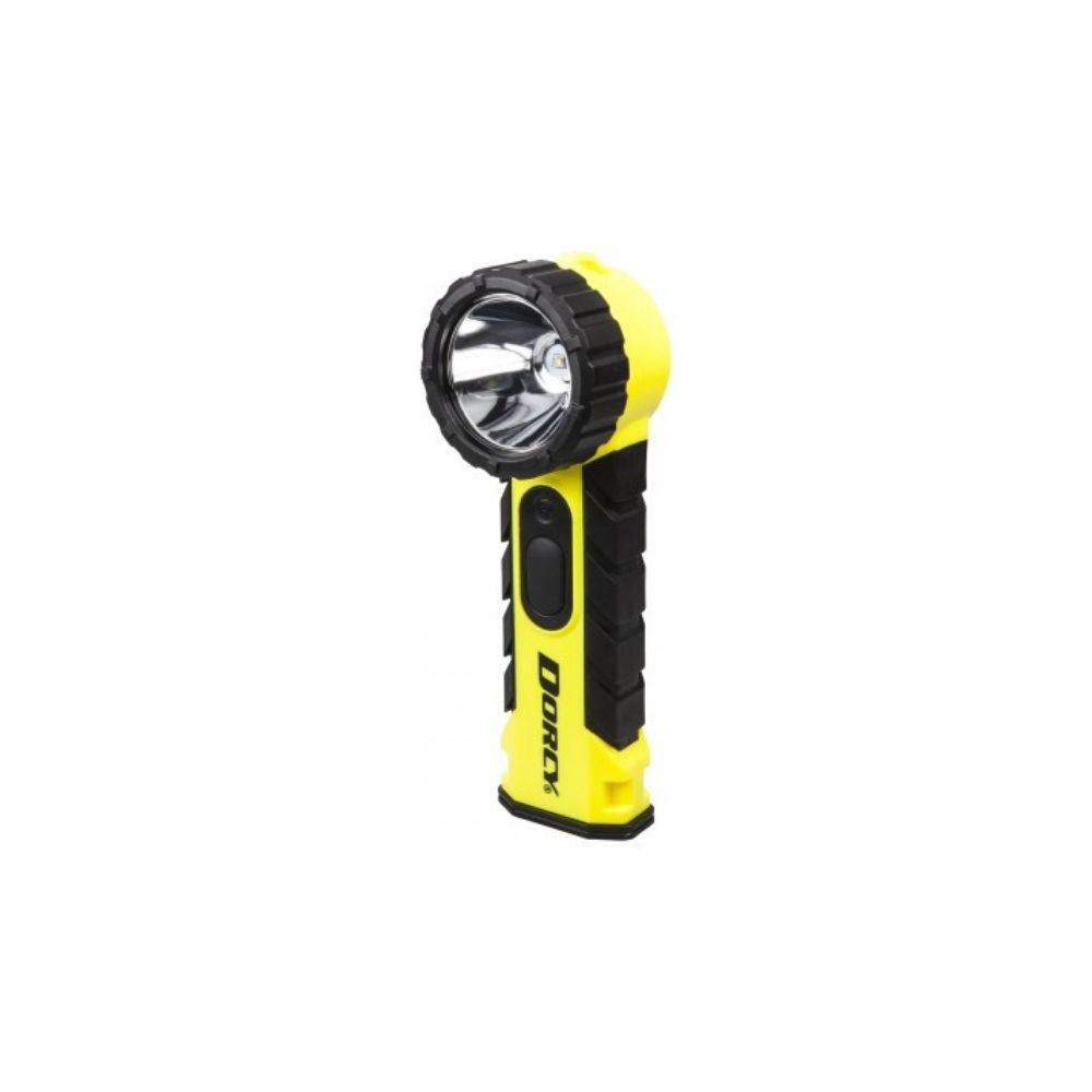 Dorcy Intrinsically Safe 216 Lumen Flashlight-DC, Color: Yellow