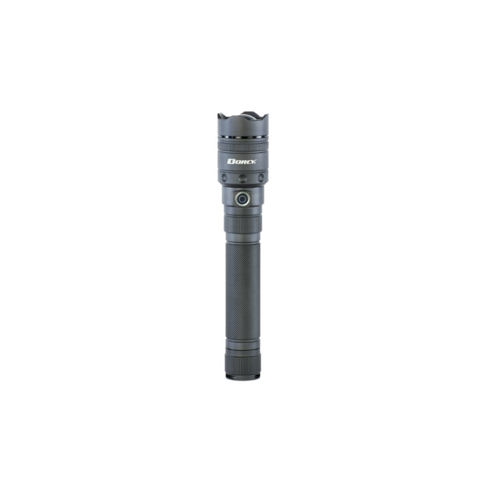 Dorcy Pro Rechargeable 4000 Lumen Flashlight &amp; Power Bank-DC, Color: Grey