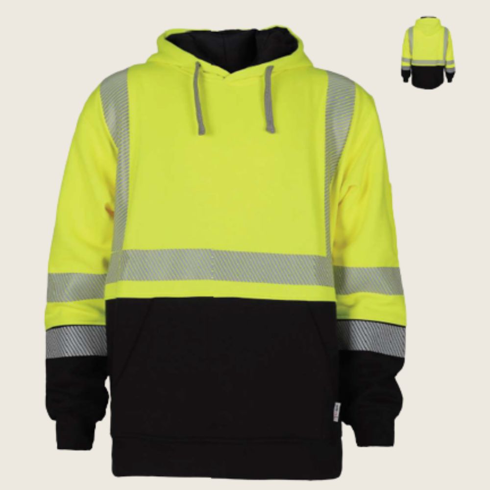 NKE Hoodie Hi-Viz, Size: S