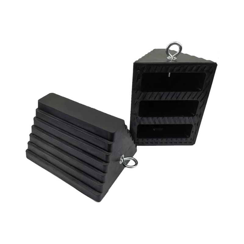 Wheel Chock 2 Pack Black