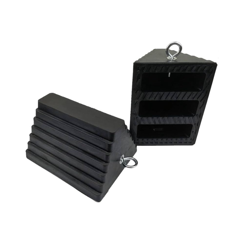 Wheel Chock 2 Pack Black, Color: Black