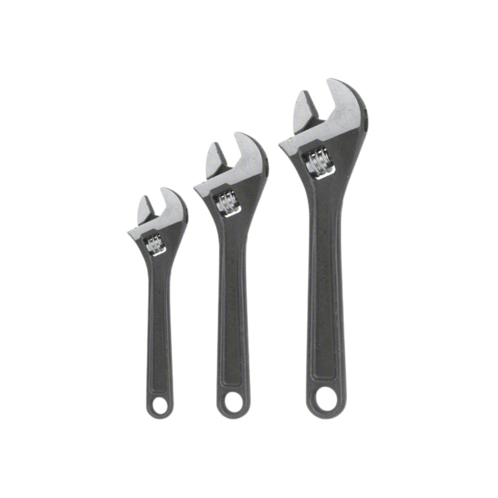 Proto Adjustable Wrench, Category: Hand Tools, Size: 3 Pack: 8", 10", 12"