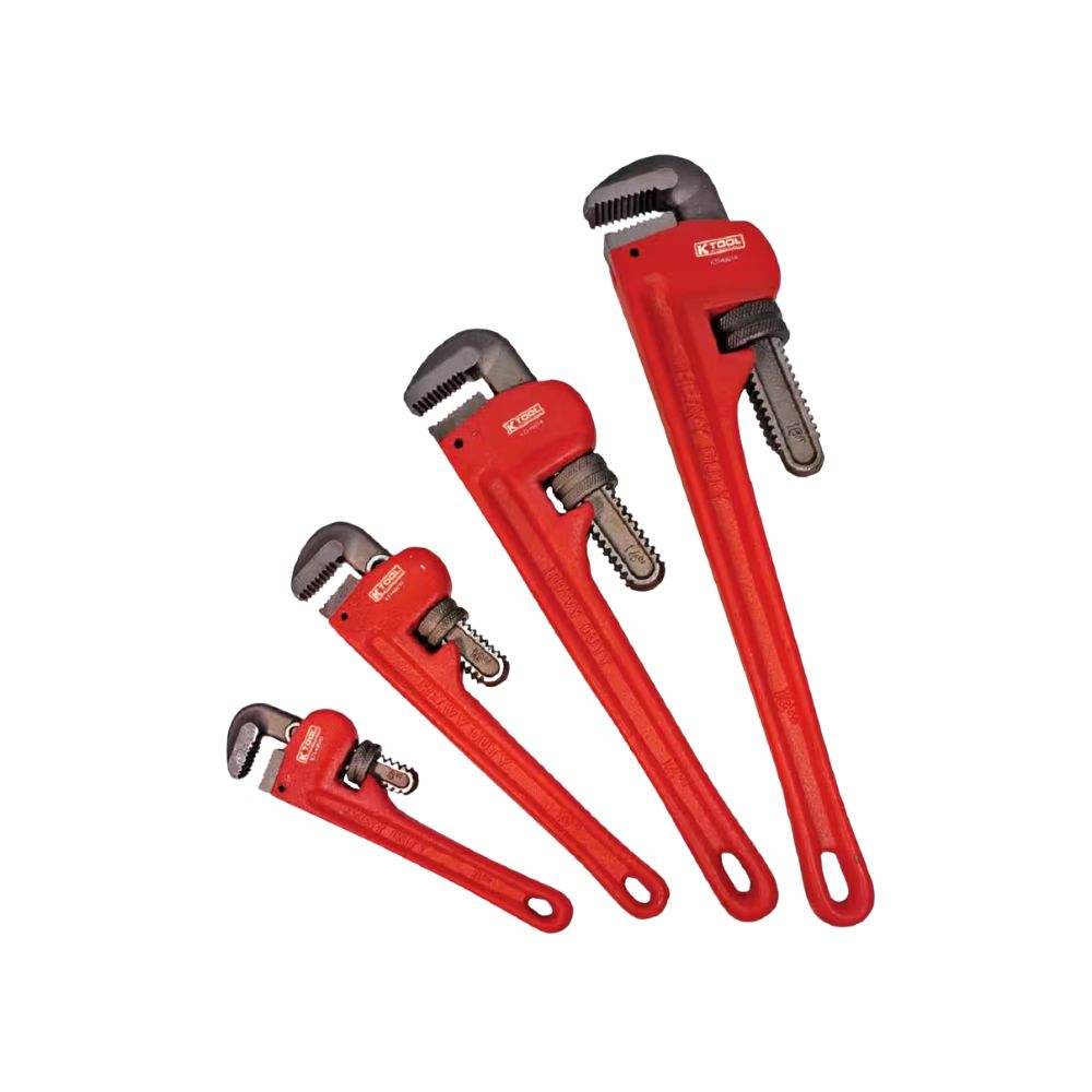 Hawk Tools Pipe Wrench 4 Piece Set, Category: Hand Tools