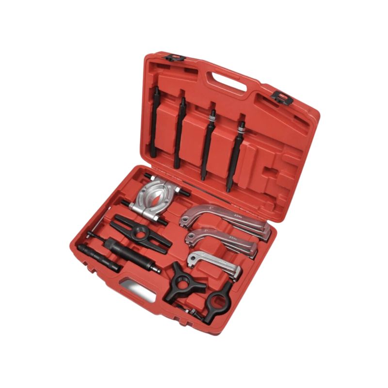 T&amp;E USA 10 Ton Hydraulic Bearing Separator Kit With Gear Puller