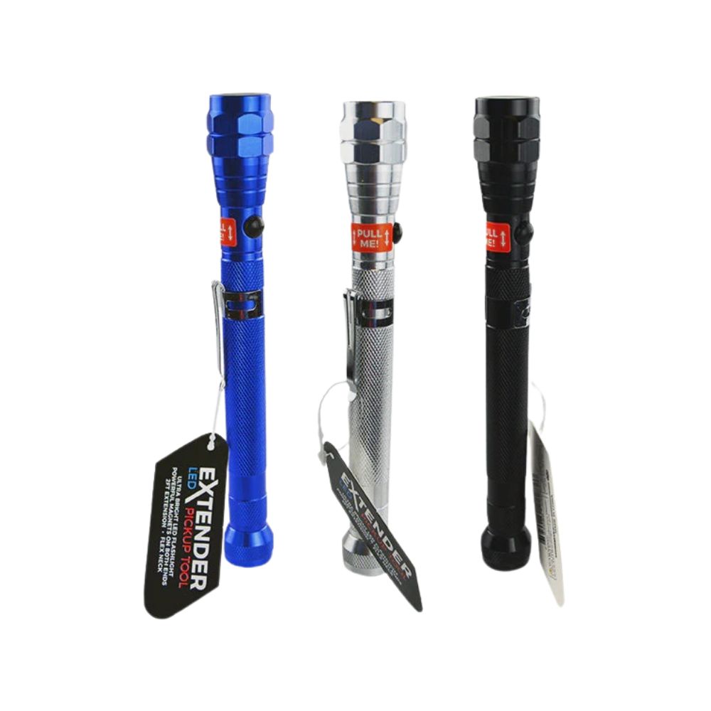 Roughneck Magnetic LED Multi Tools, Category: Other, Model: Roughneck Magnetic LED Etendable Flashlight