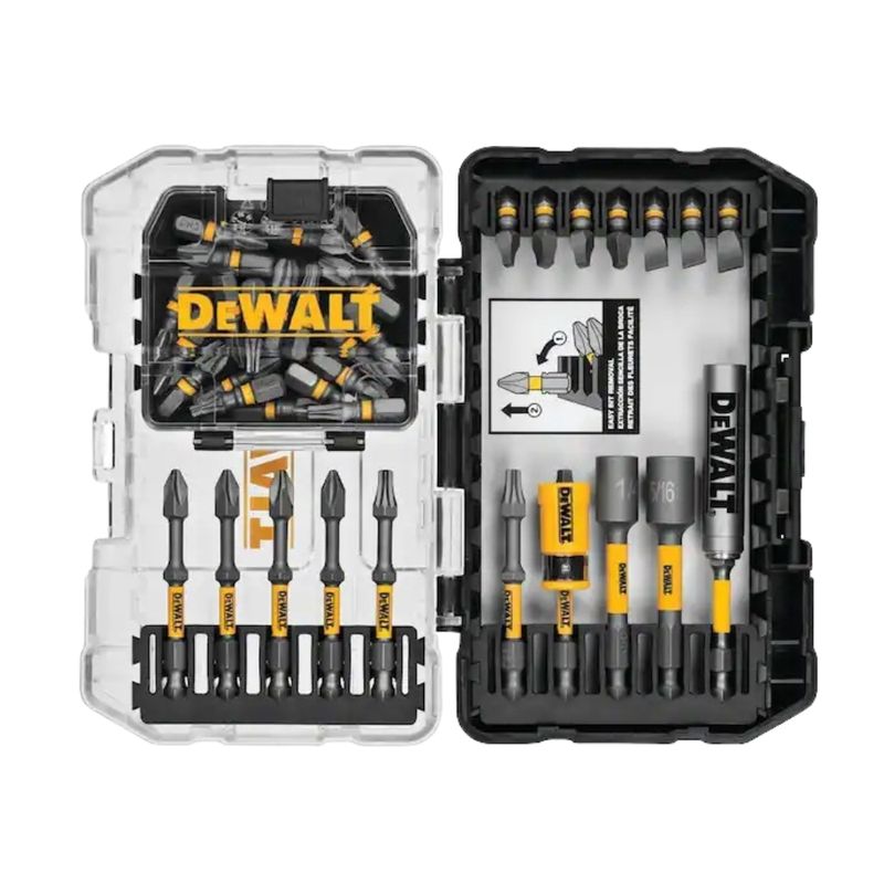 100 Piece: Tough Grip Screwdriver &amp; Drill Bit Set / Bits and Drivers