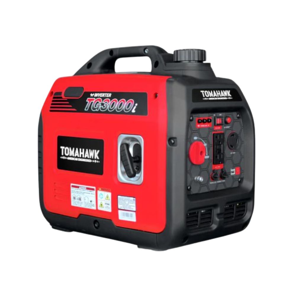 Tomahawk 3000 Watt Inverter Generator Super Quiet Portable Gas Power Professional Use