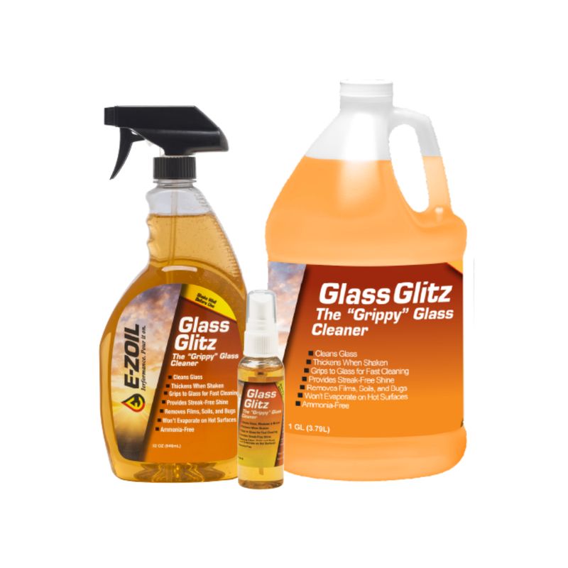 E-ZOIL Glass Glitz The &quot;Grippy&quot; Glass Cleaner