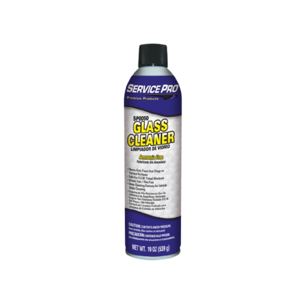 Service Pro Glass Cleaner, Category: Cleaner and Degreasers, Size: 19oz/Single
