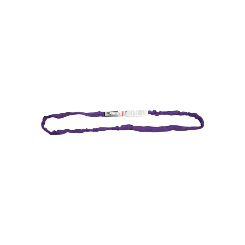 Round Sling, Color: Purple: 2,600lb, Size: 4&#39;