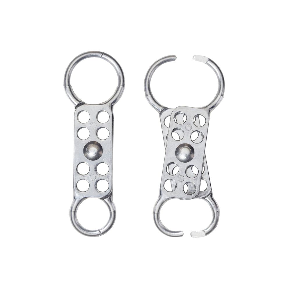 Master Lock 429 Dual Lockout Hasp, Color: Silver