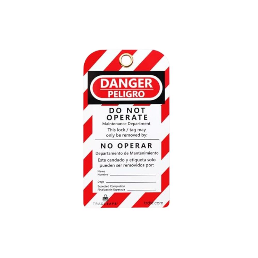 Tradesafe Danger Do Not Operate 30 pack, Color: RED, Size: Do not operate