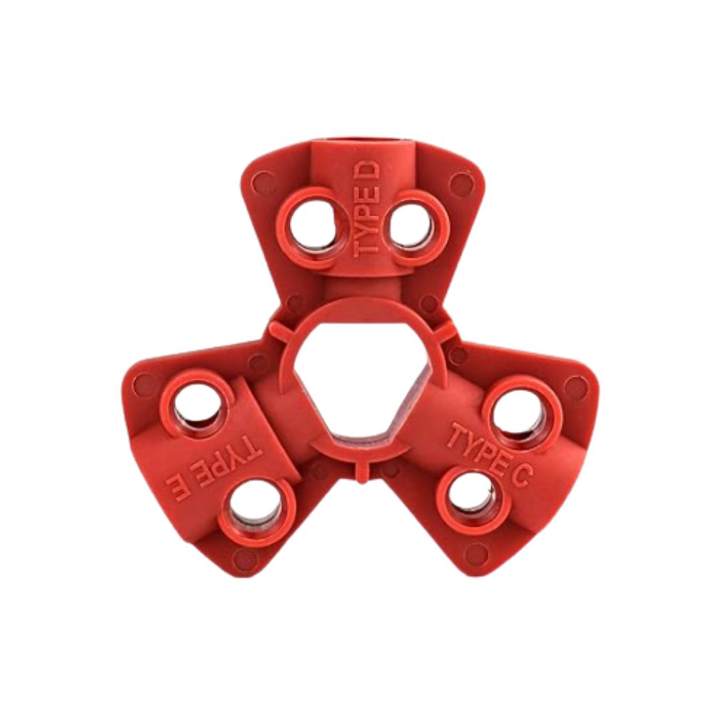 QWORK Pneumatic Quick-Disconnect Lockout- Suitable for 1/4&quot;, 3/8&quot;, 1/2&quot; Male Connectors, Quantity: Single