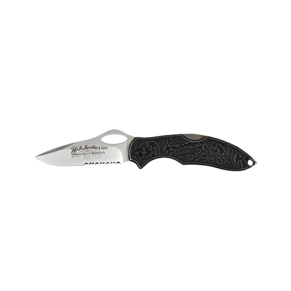 Justin Roping Knife Engraved Stainless Steel