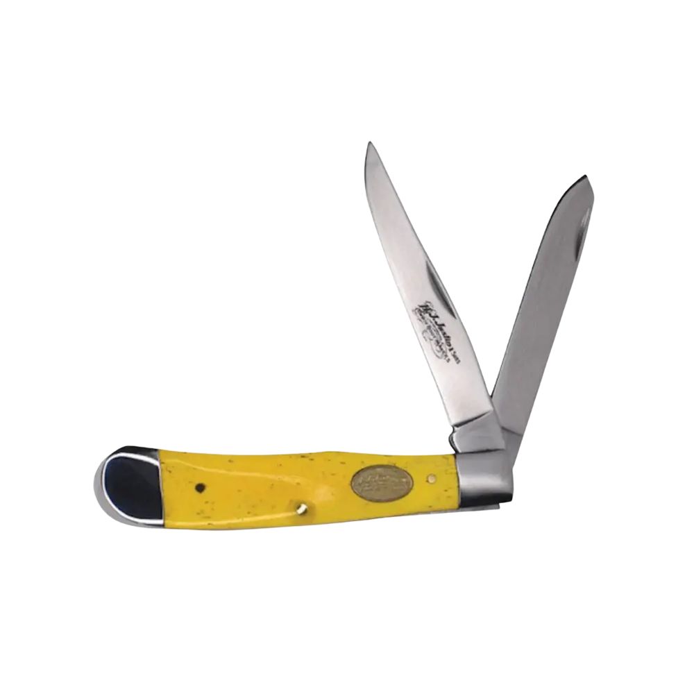 Justin Trapper Knife Yellow Bone