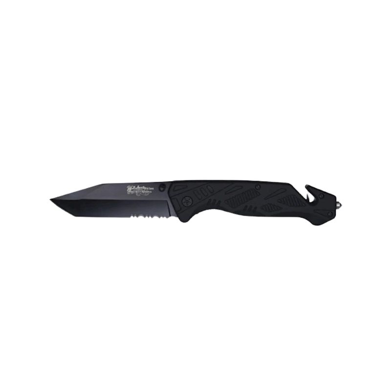 Justin 3 in 1 Tactical Knife Matte Black