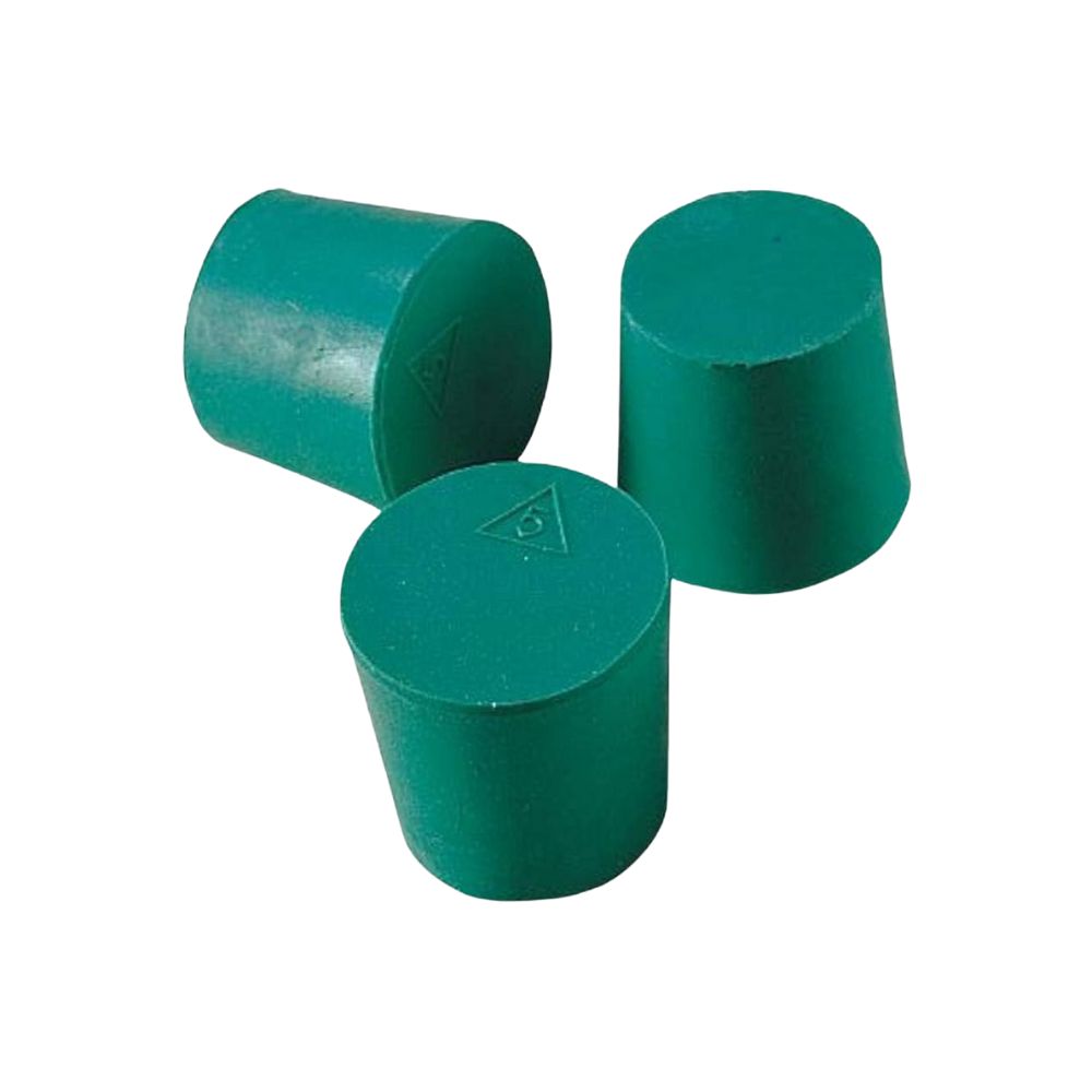 L-K Industries Products Neoprene Rubber Stopper for 100mL Short Cone Tube, Style: Stopper