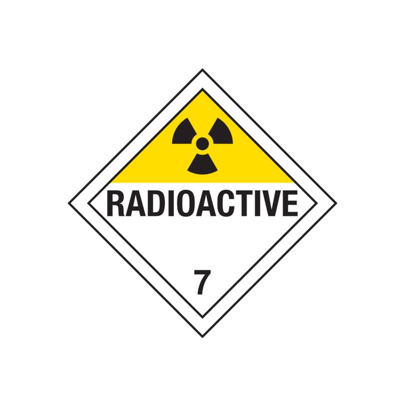 Safehouse Signs Radioactive - Placard