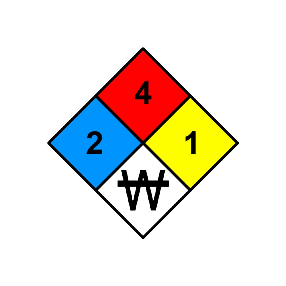 Safehouse Signs 2/4/1/W 15x15 NFPA, Color: AV, Size: 15X15