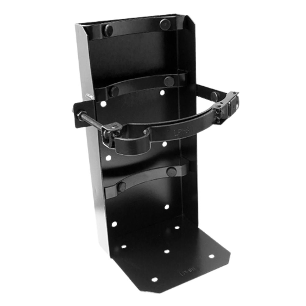 Heavy Duty Fire Extinguisher Running Board Vehicle Bracket - 20-30LB