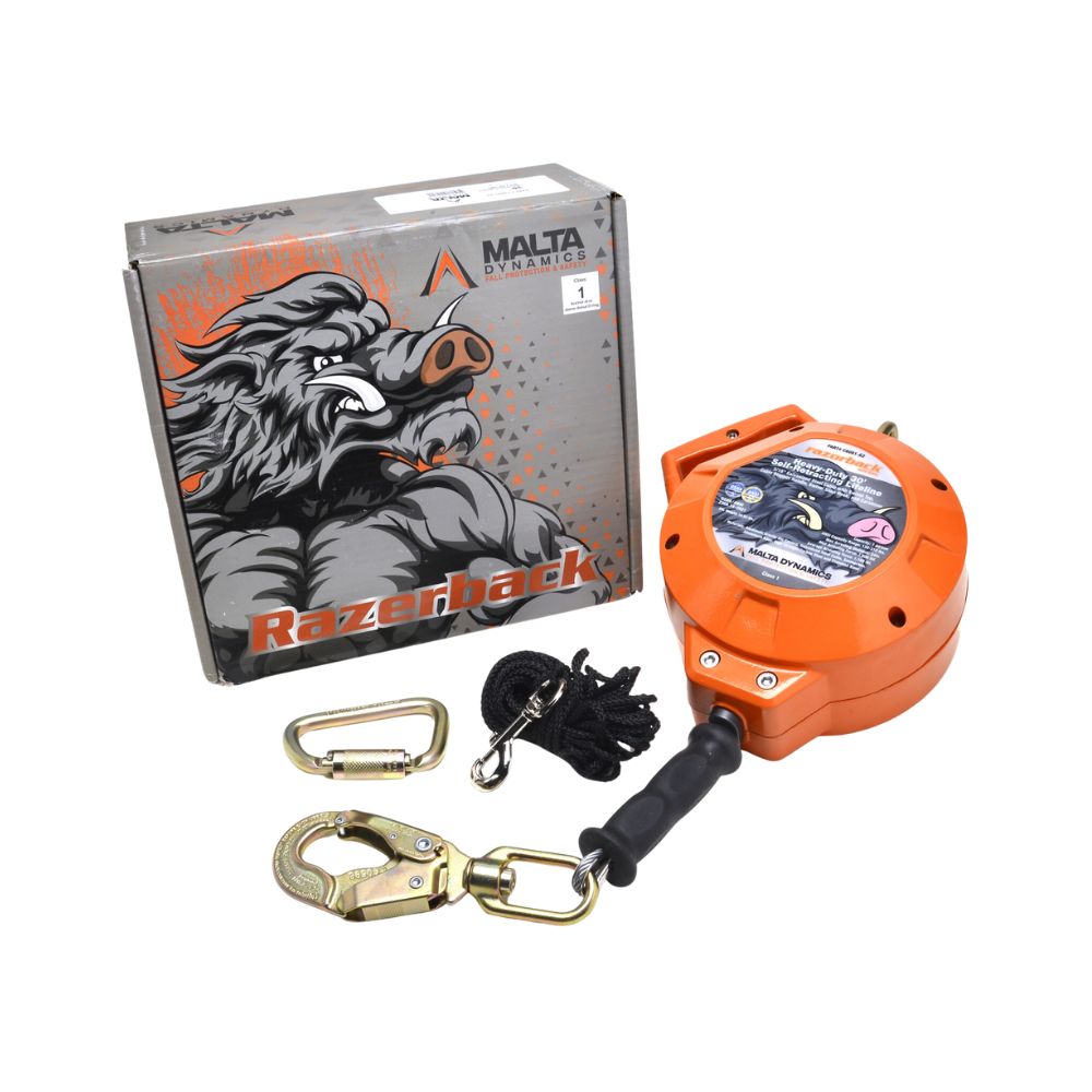 Malta Dynamics Razorback Heavy-Duty SRL-DC - 30&#39;-DC