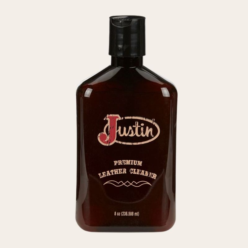 Justin Premium Leather Cleaner 8oz / Treatment and Cleaner
