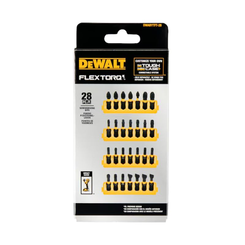 28 Piece: Flex Torq Screwdriver Bit Set / Bits and Drivers