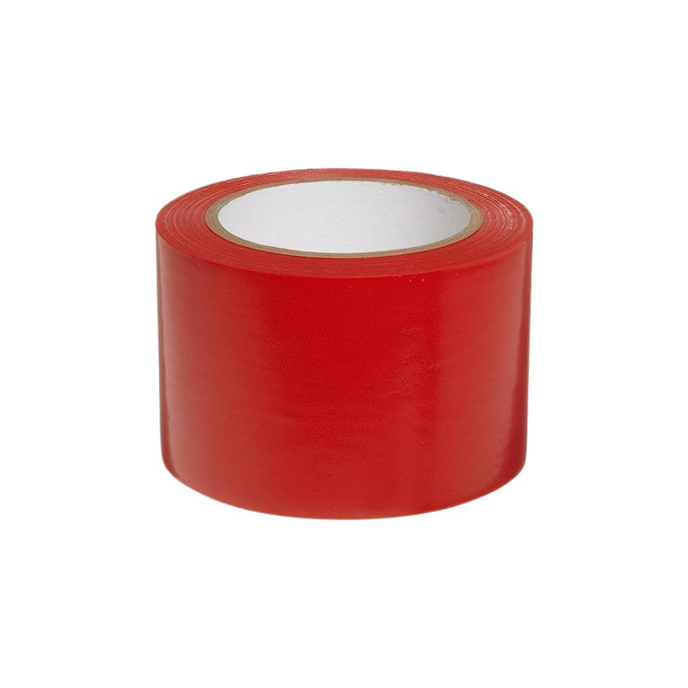 Brady Red Floor Tape, Color: Red, Size: 3"X108'